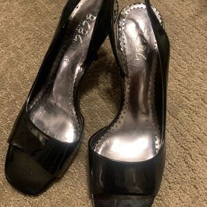 BCBG Black Patent Heels